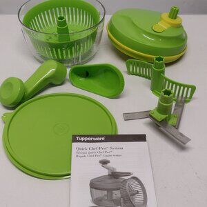 NEW! Brand New Tupperware Quik-Chef Pro Food Processor